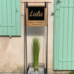 Notre logo boutique Lulu, bijoux, senteurs et accessoires